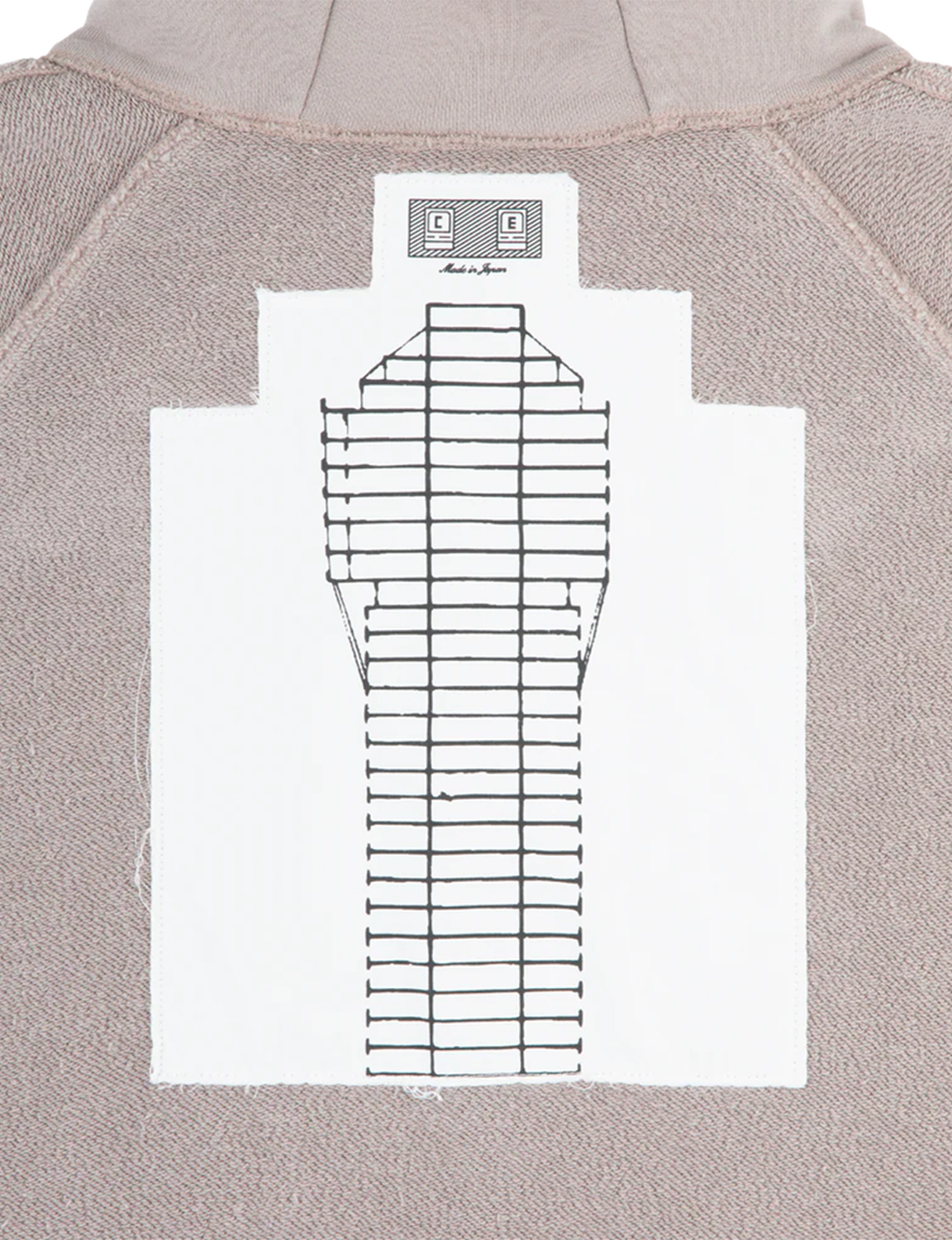 SOLID BIG HEAVY ZIP HOODY