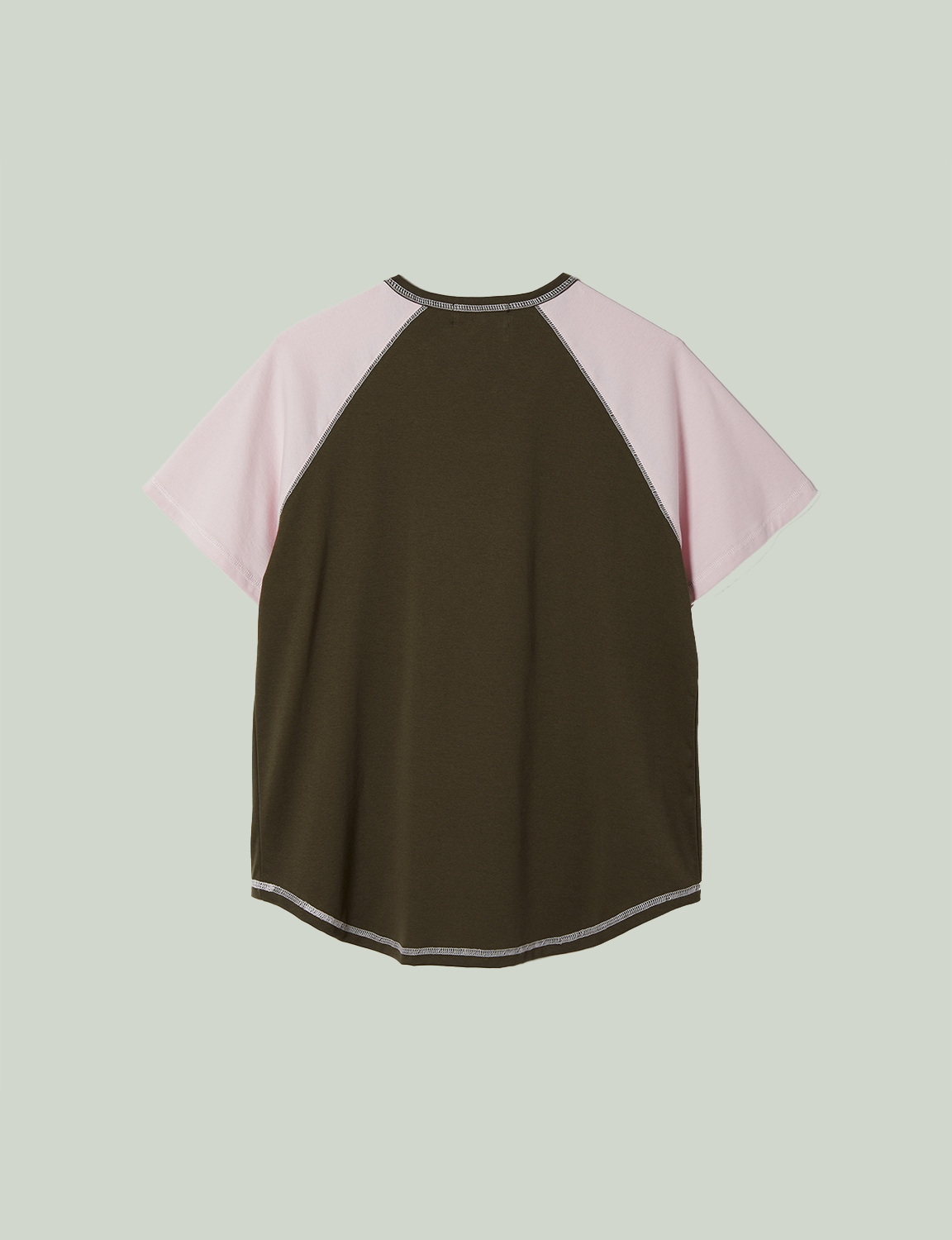 flower bouquet t-shirt / khaki