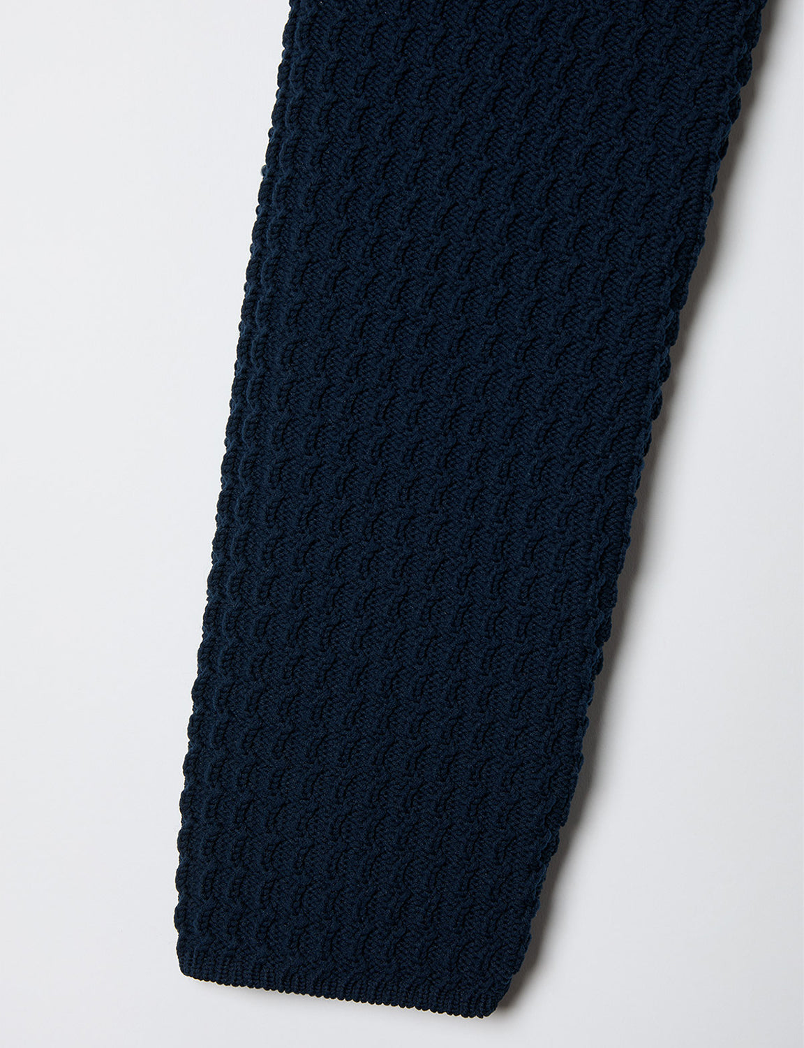 knit polo one piece / navy