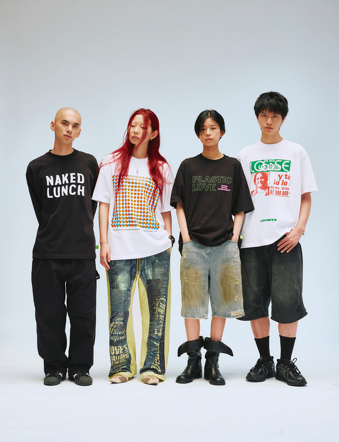 KOSUKE SHONO - 'NAKED LUNCH' L/S TEE