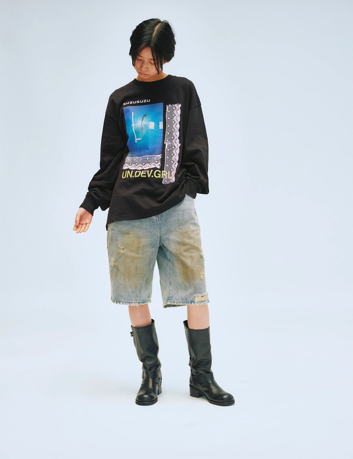 CLAY ARLINGTON - 'UNDERGROUND DEVELOPMENT GROUP' L/S TEE