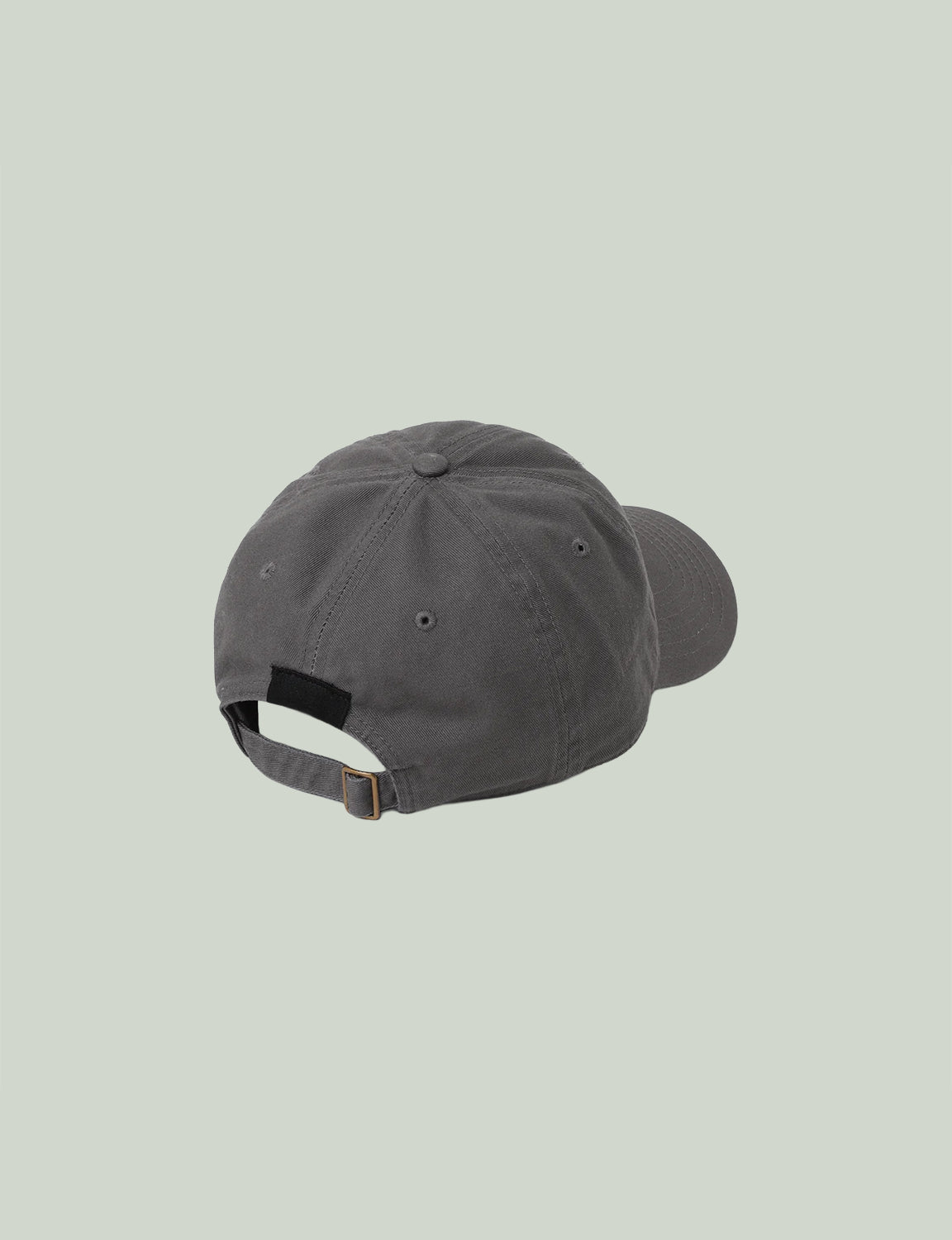 Embroidery Cap / gray × white
