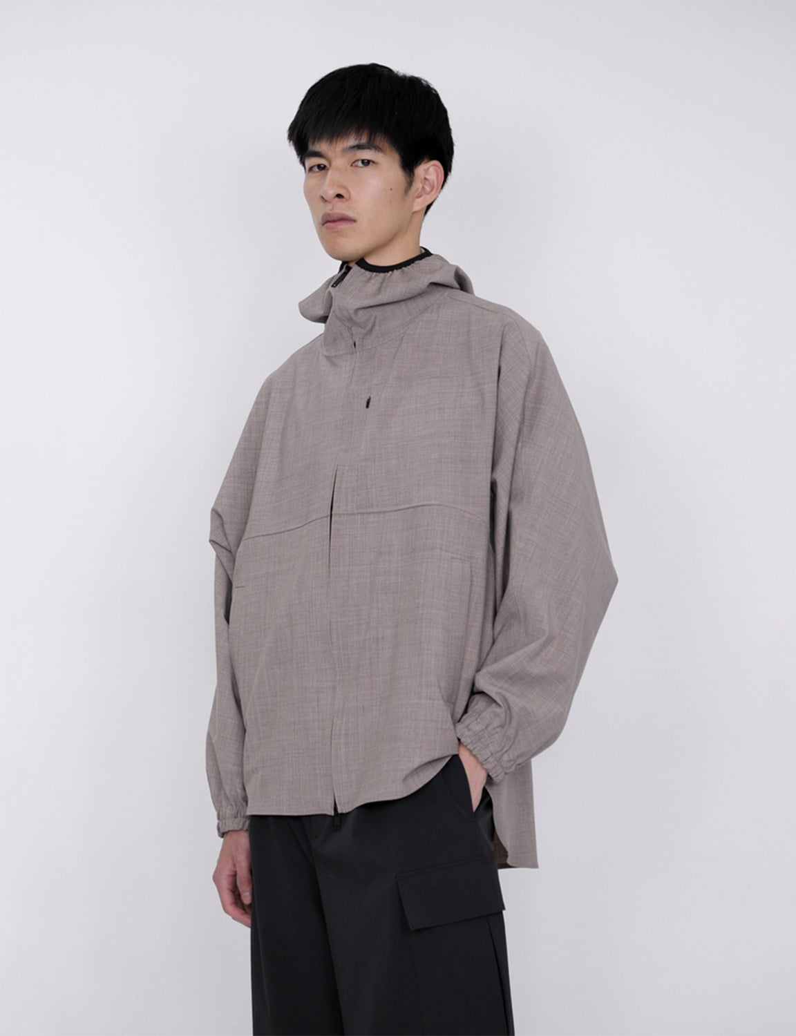 th products(ティーエイチプロダクト) 2025aw シャツブルゾン ベージュ 通販