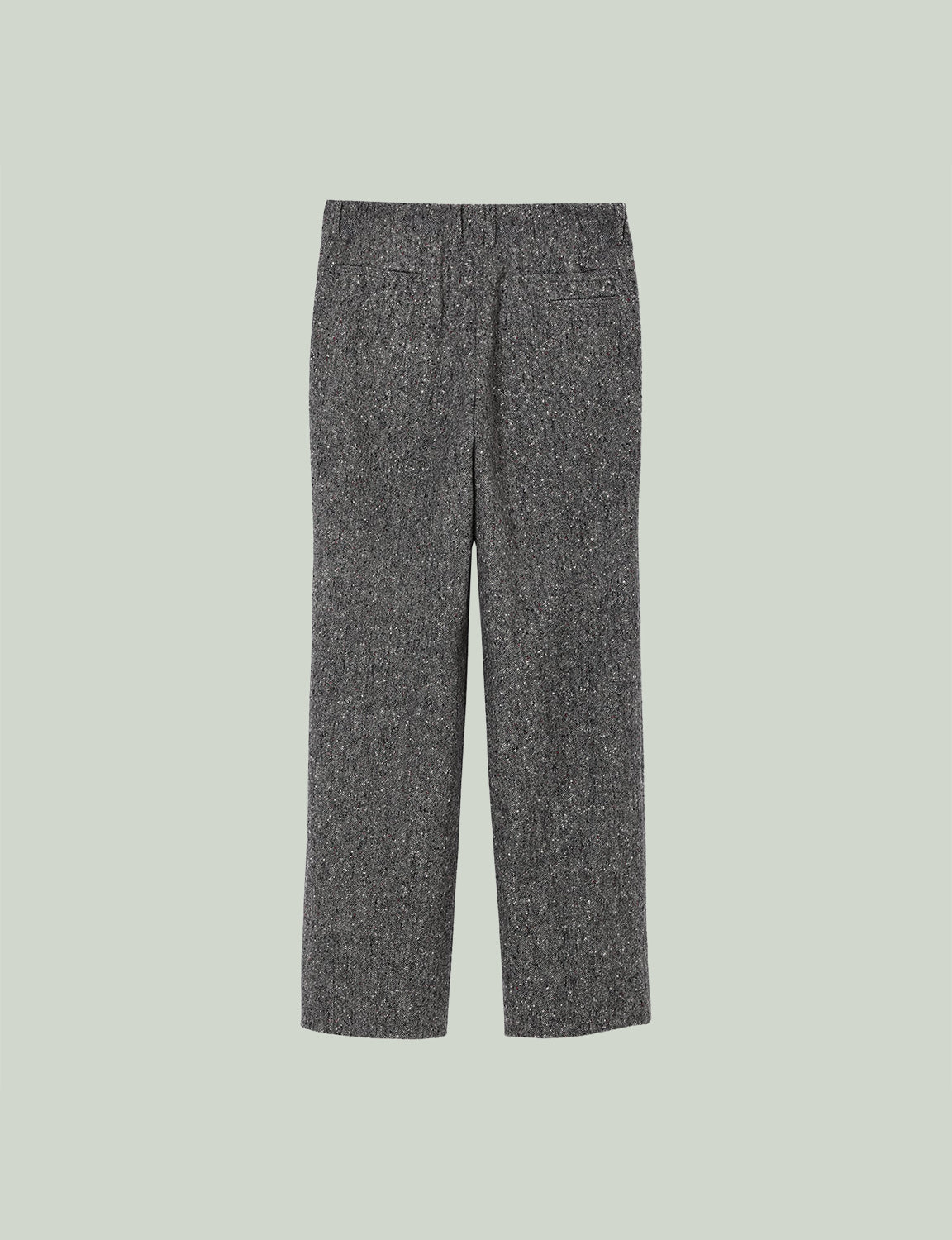QUINN / Wide Tailored Pants / tweed