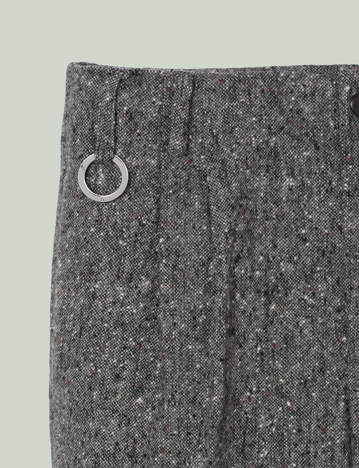 QUINN / Wide Tailored Pants / tweed