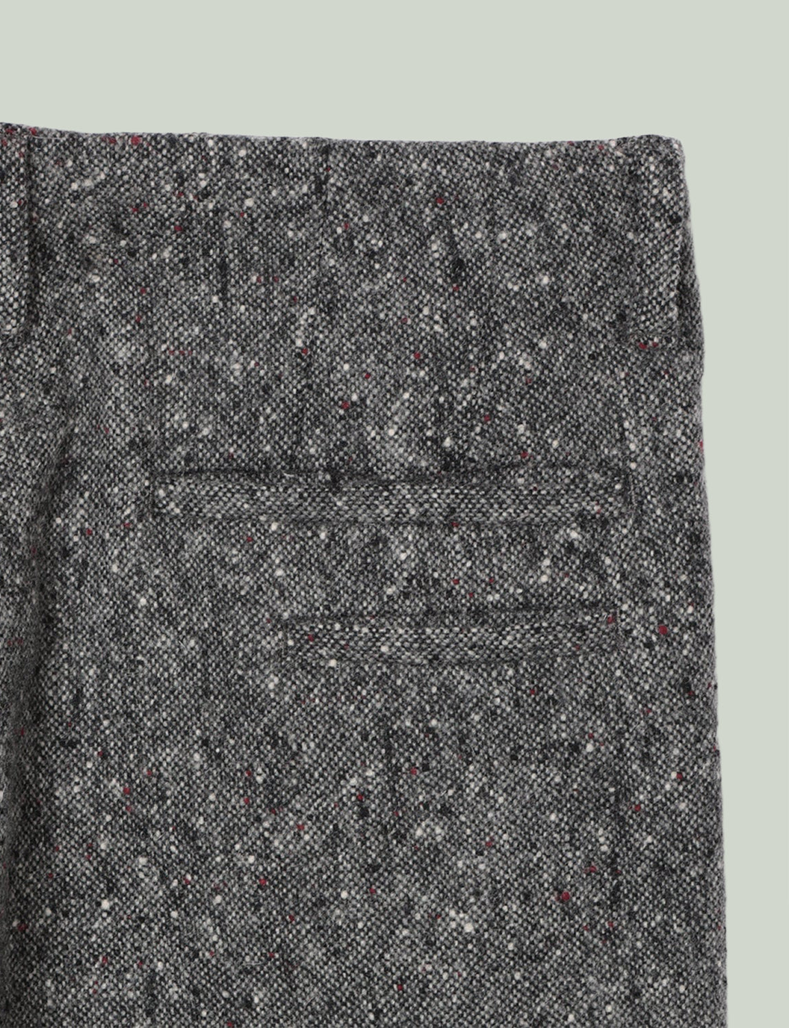 QUINN / Wide Tailored Pants / tweed