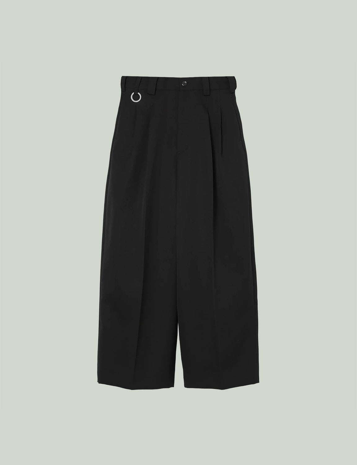 Extra Volumed Tapered Pants / black