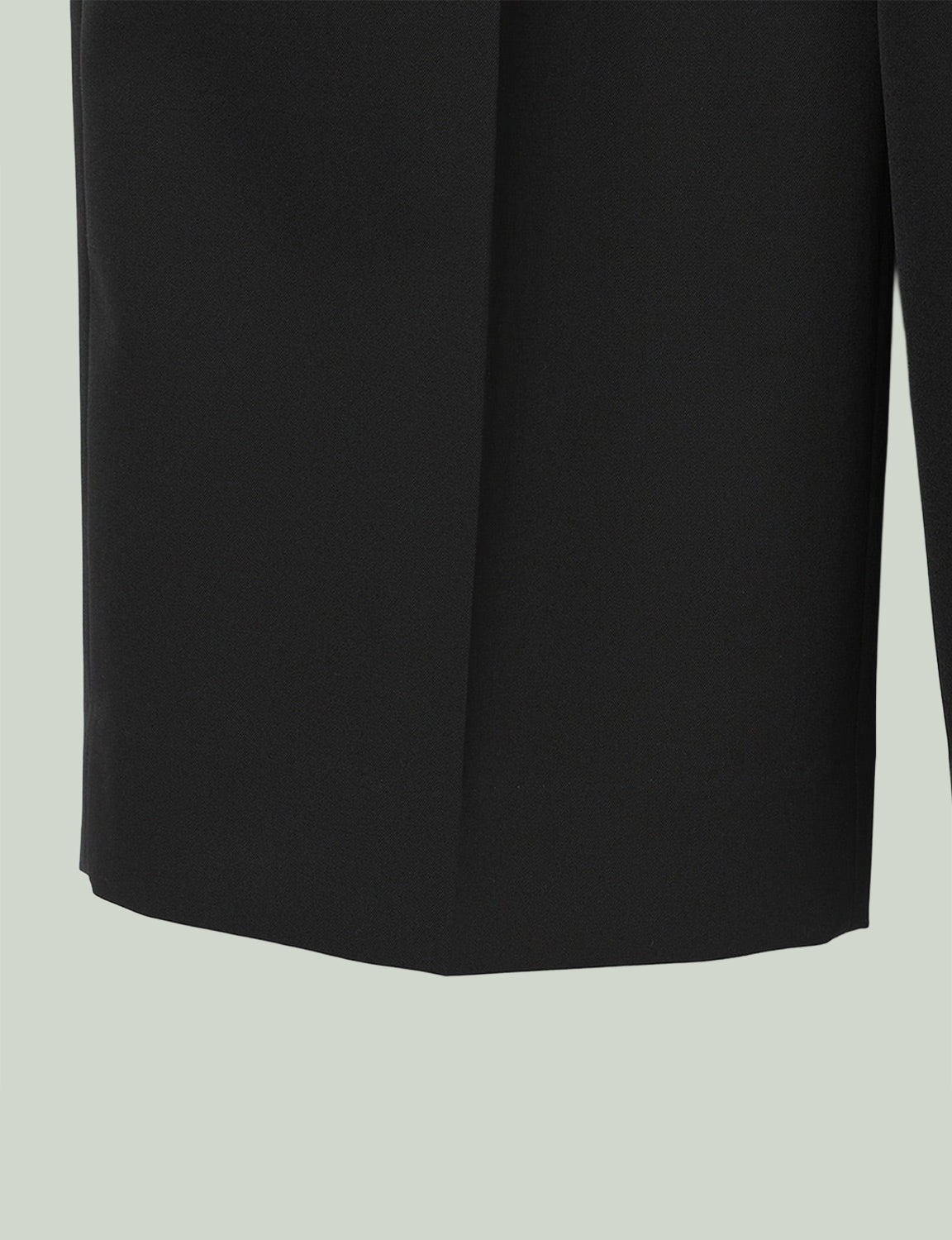 Extra Volumed Tapered Pants / black