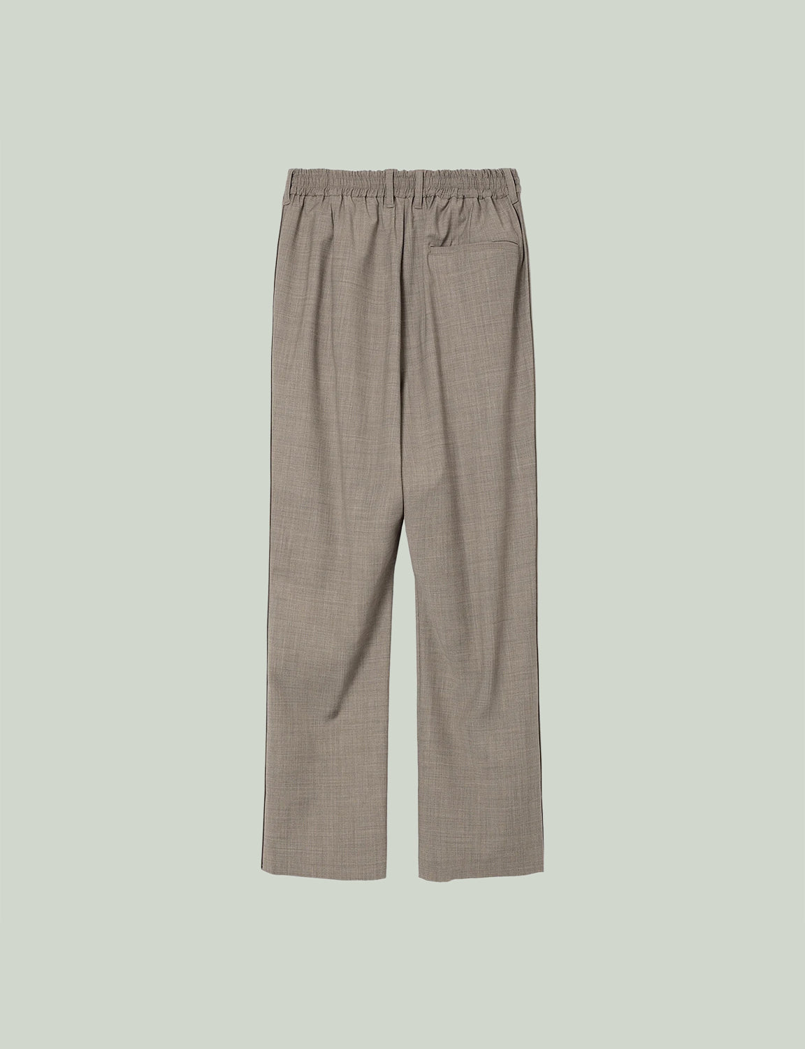 Side Stripe Pants / beige