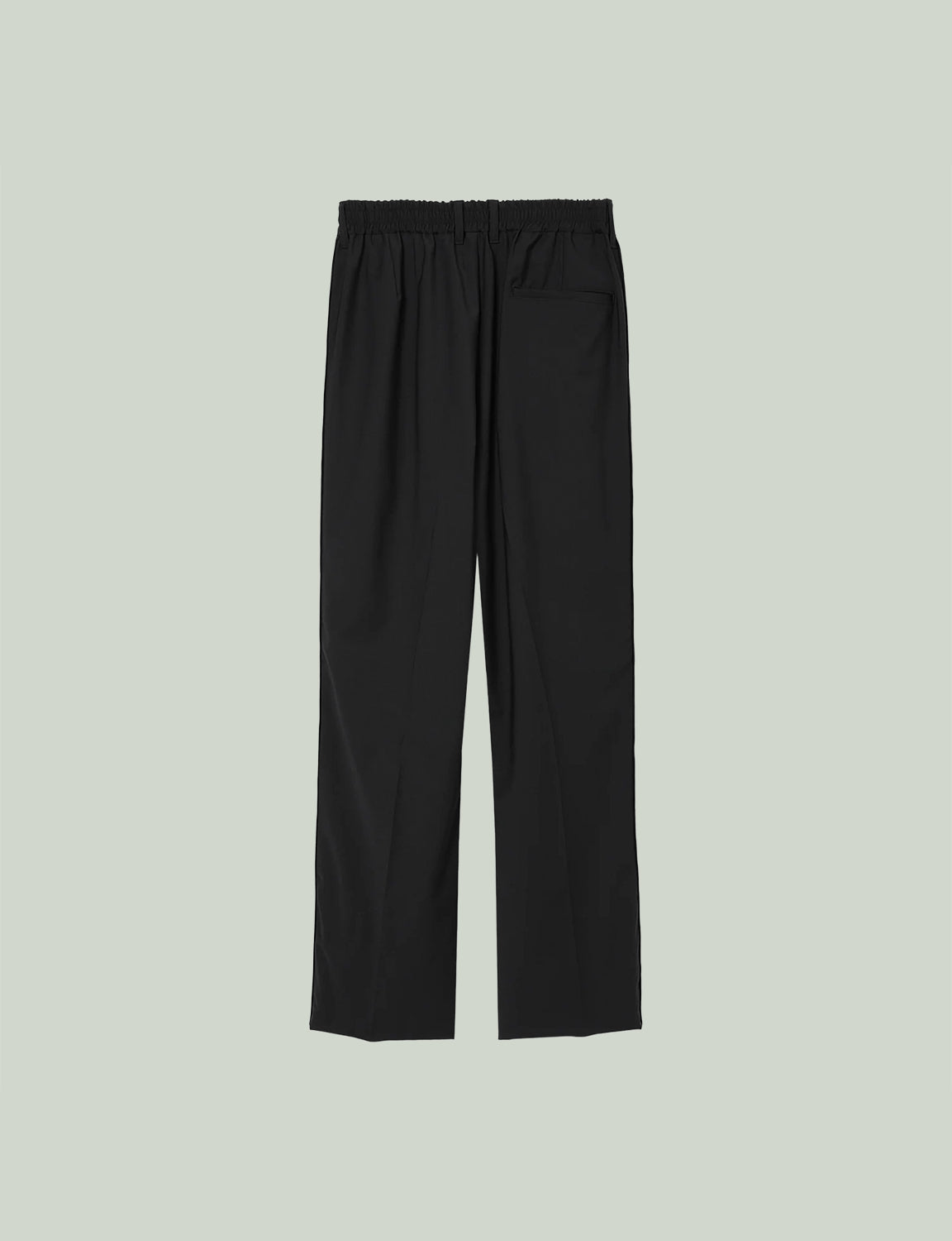 Side Stripe Pants / black