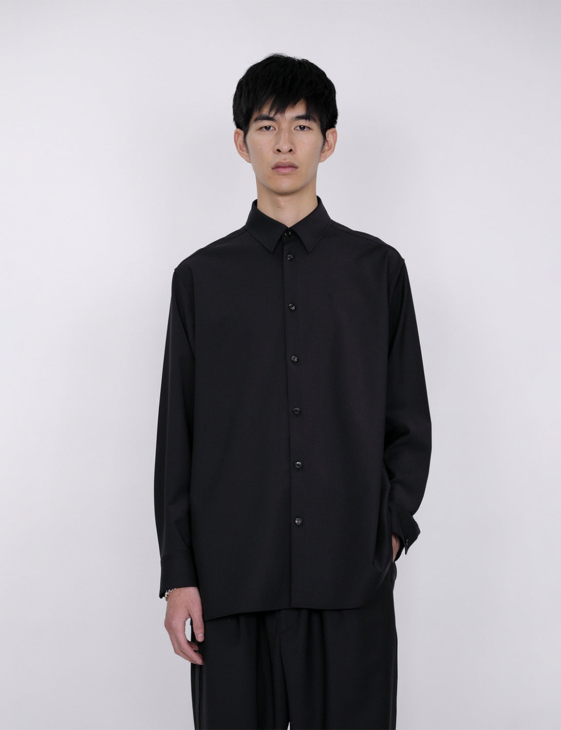 ROMAN / Midsize Shirt / black