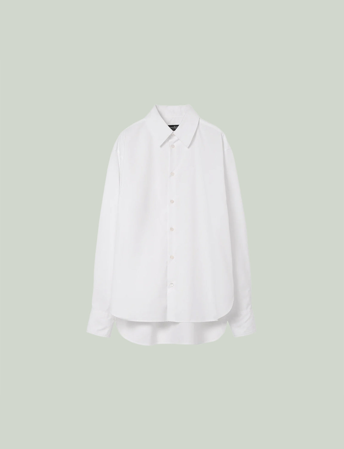 EDWARD / Big Sleeve Shirt / white