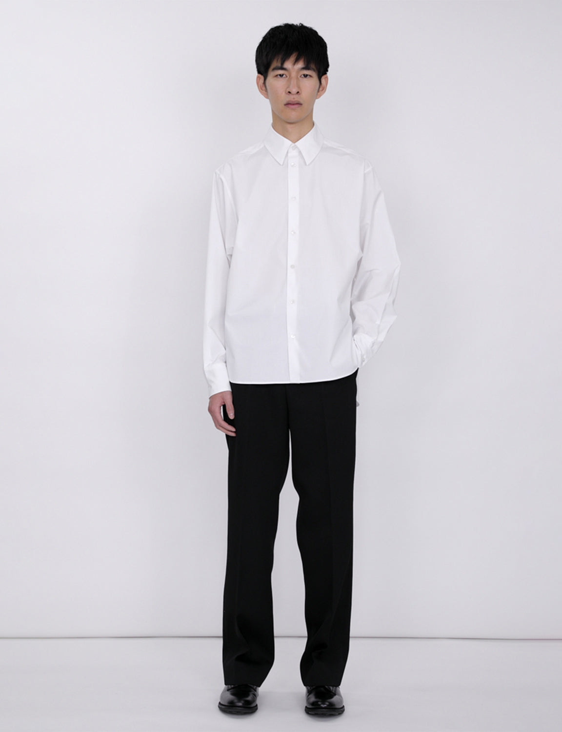 EDWARD / Big Sleeve Shirt / white