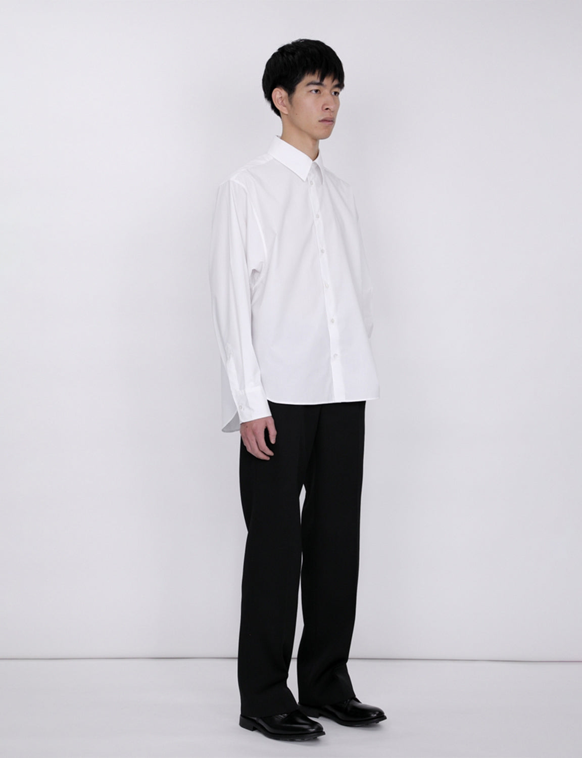 EDWARD / Big Sleeve Shirt / white