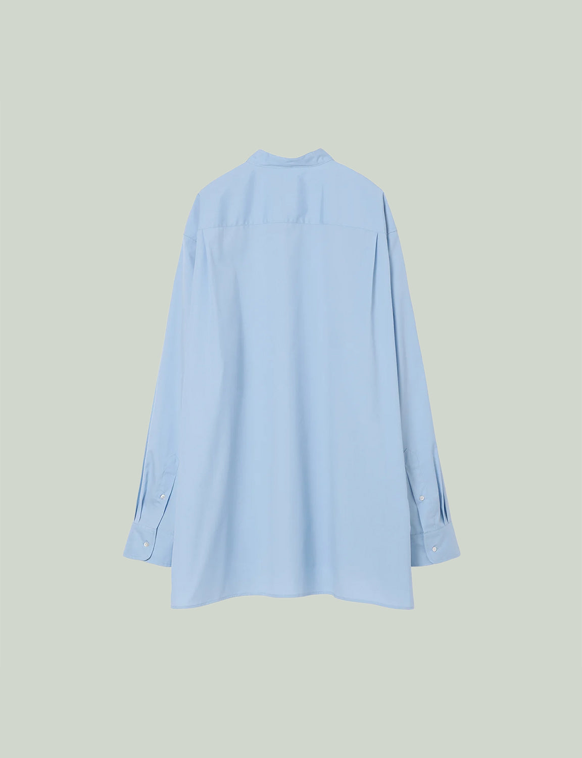 Stand Collar Big Shirt / sax