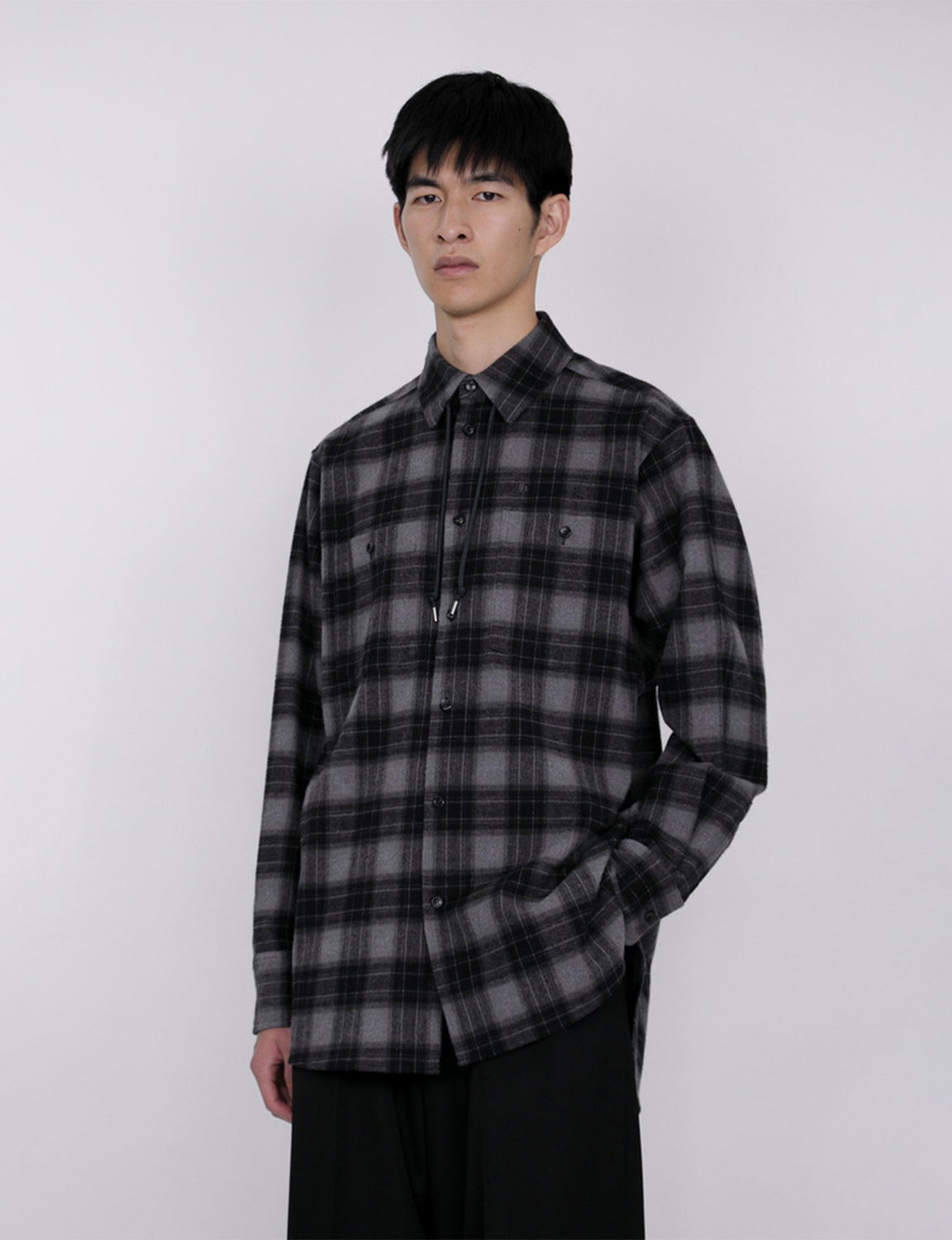 Safari Shirt / gray check