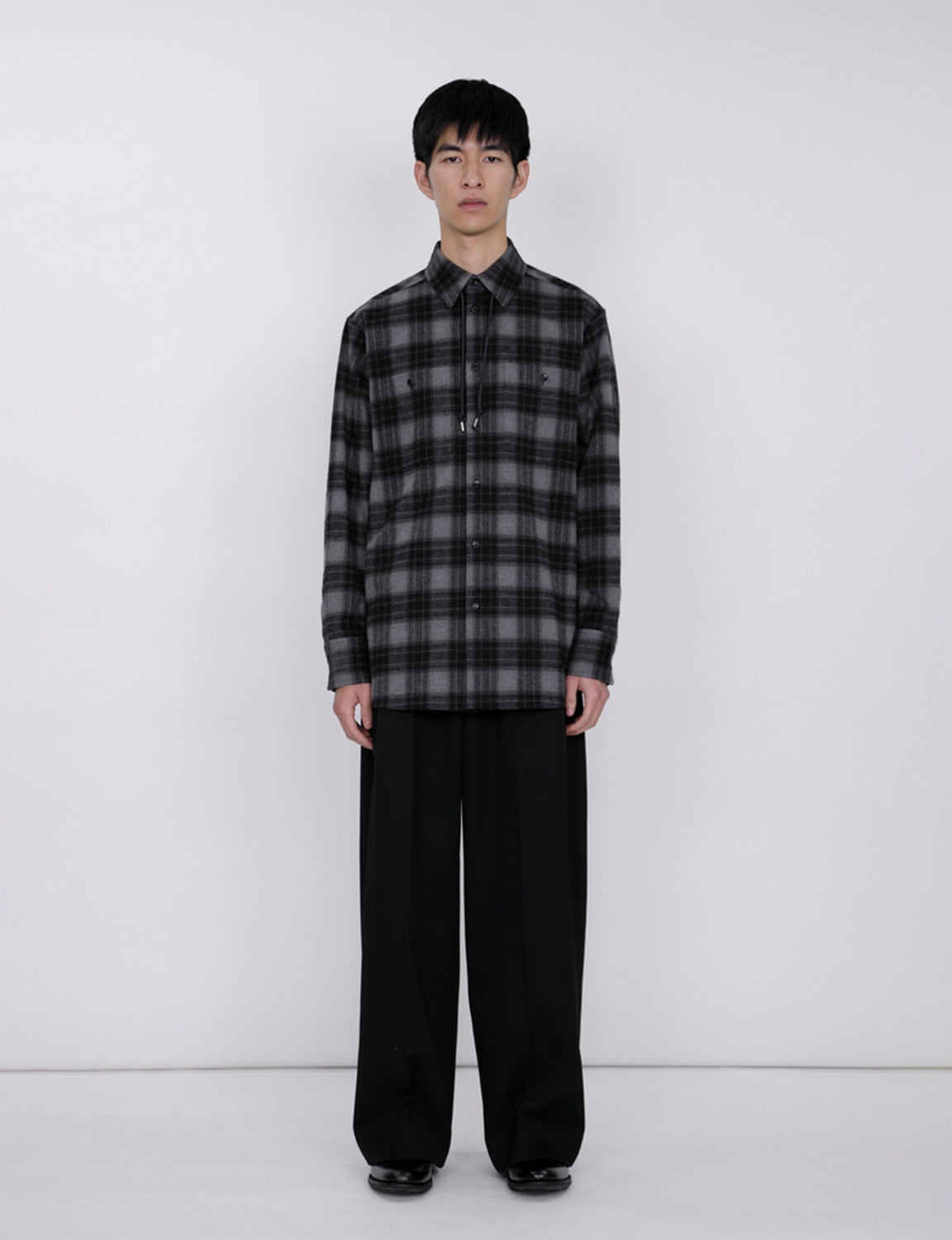 Safari Shirt / gray check