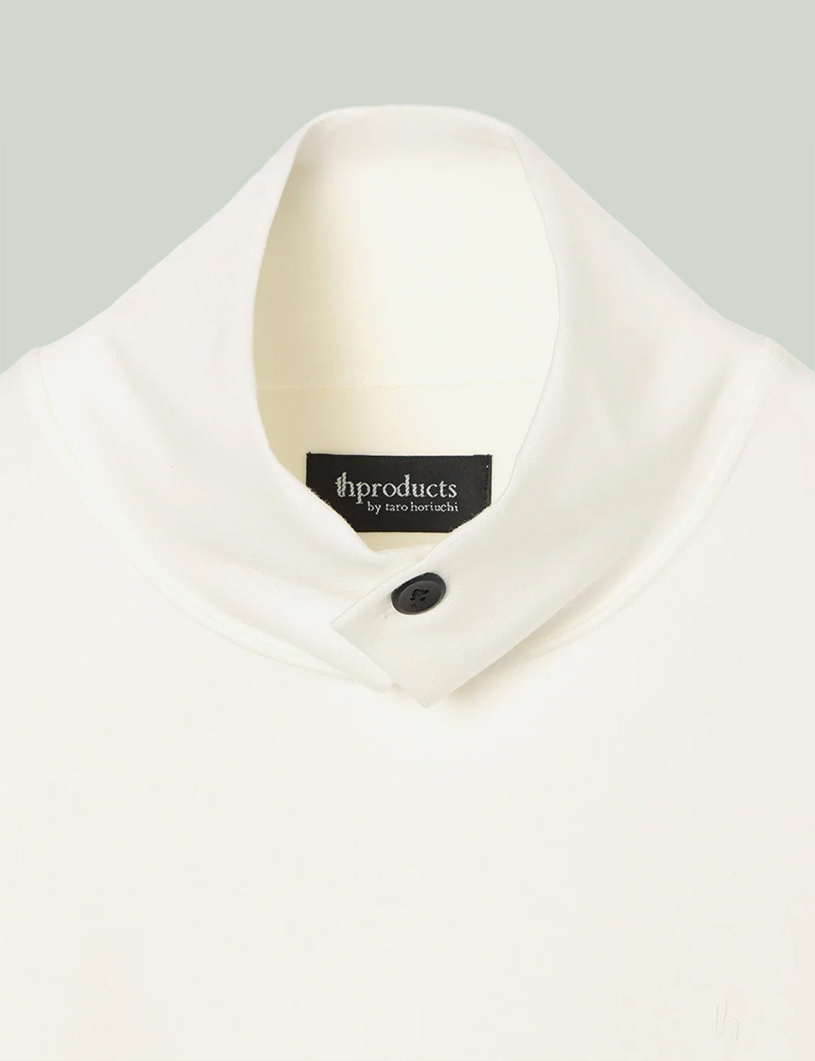 Stand Collar Turtleneck Top / white