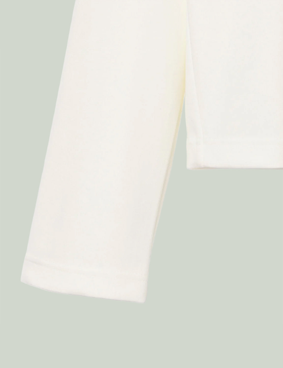Stand Collar Turtleneck Top / white