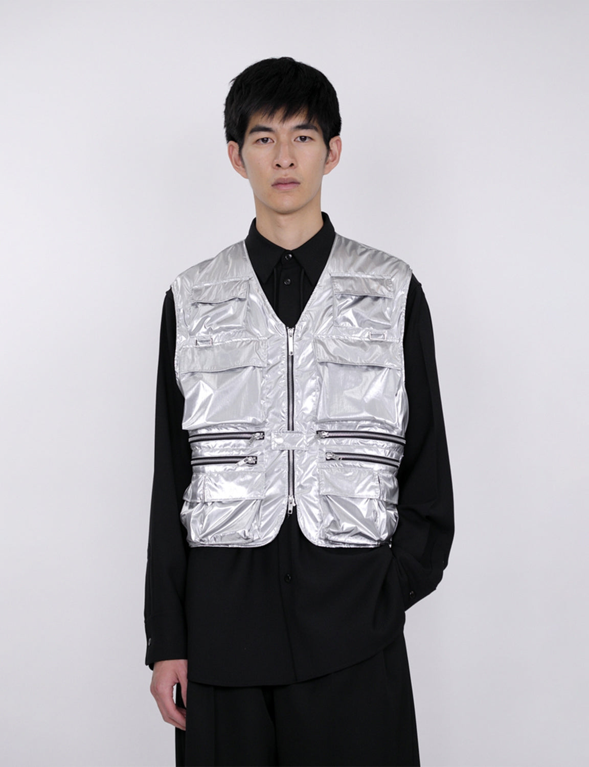 Military Vest / silver