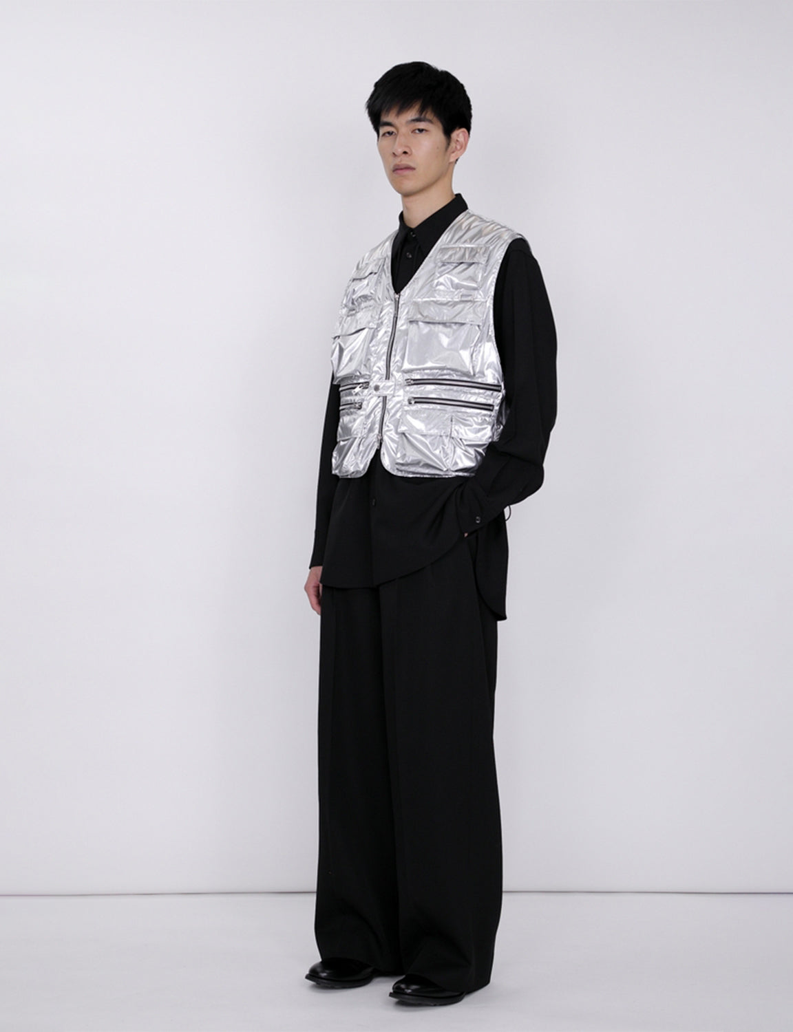 Military Vest / silver