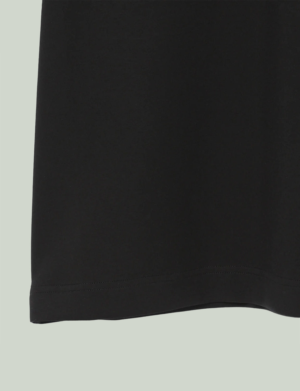 Mix Cut Dress / white × black