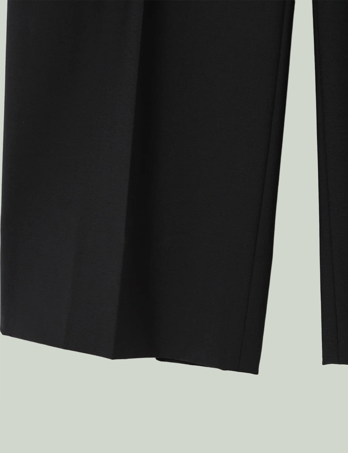 Tailored Detail Wide Pants / black