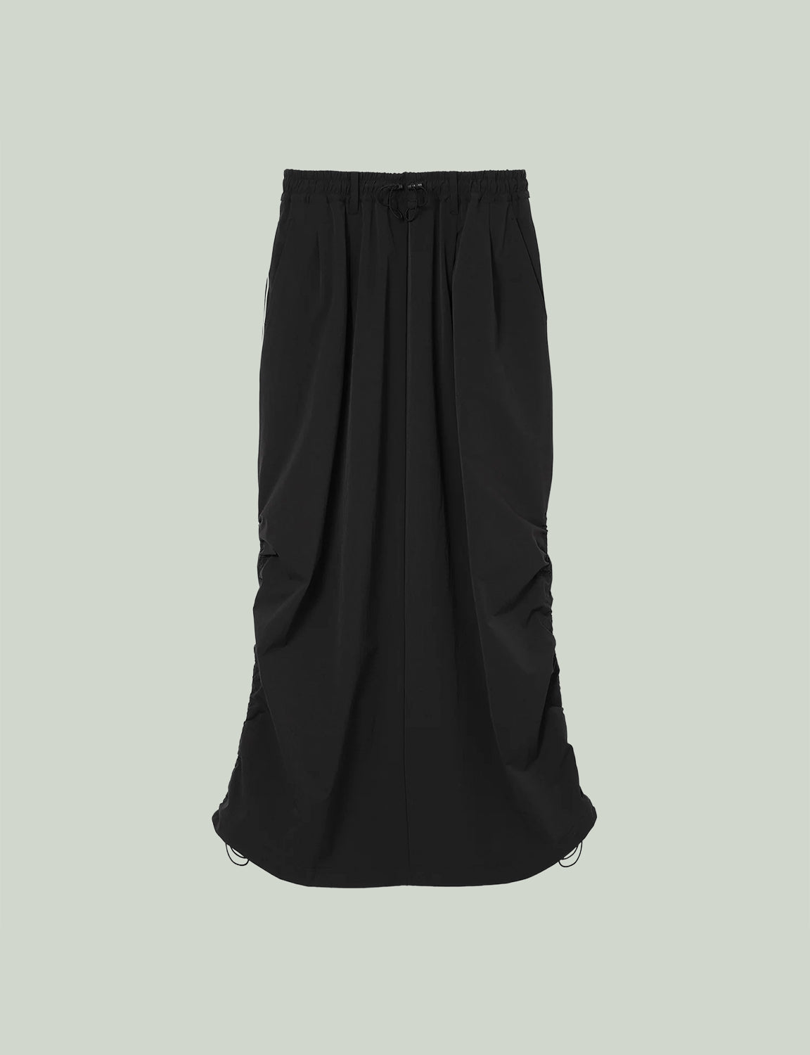 Back Slit Skirt / black