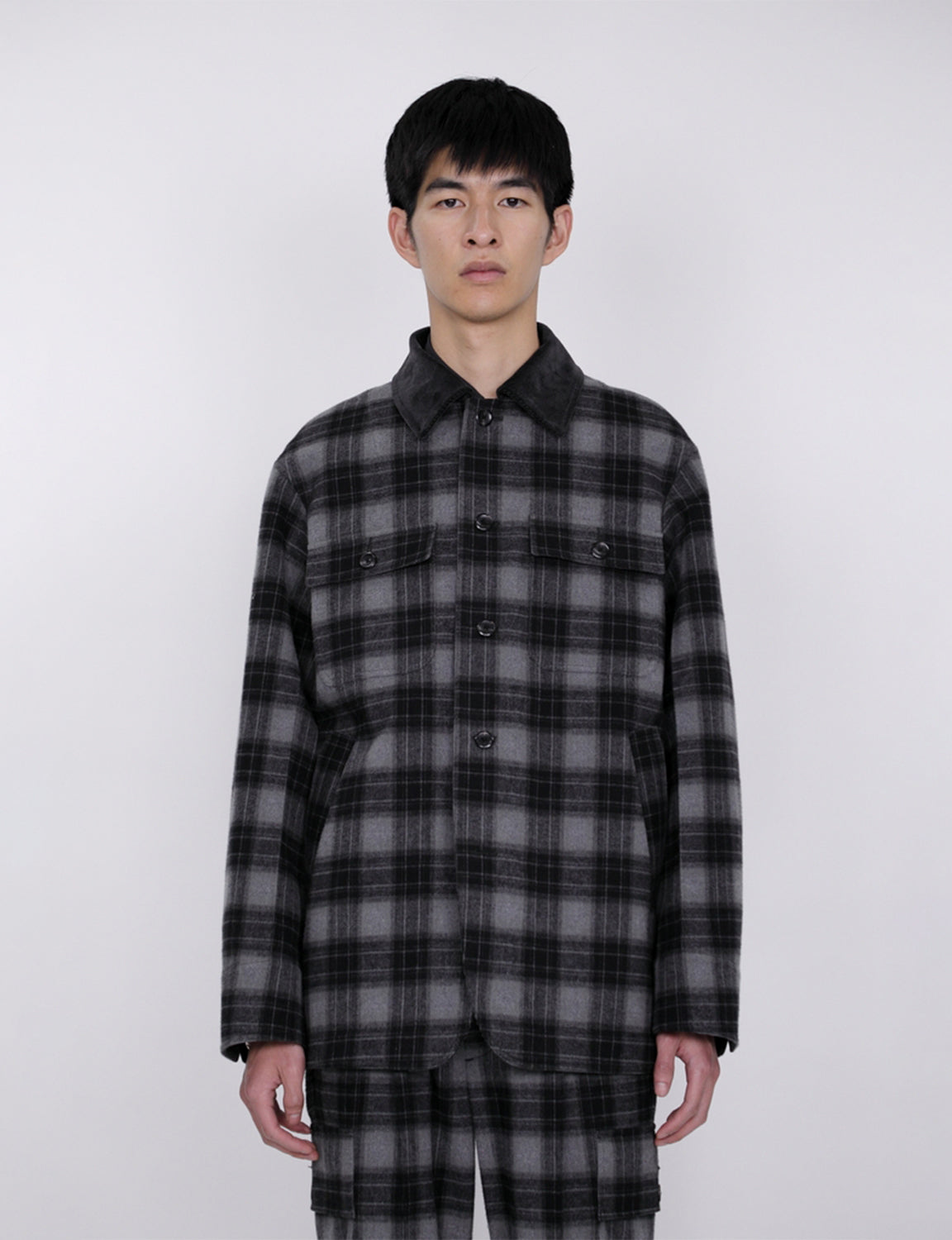 Bonding Coveralls / gray check