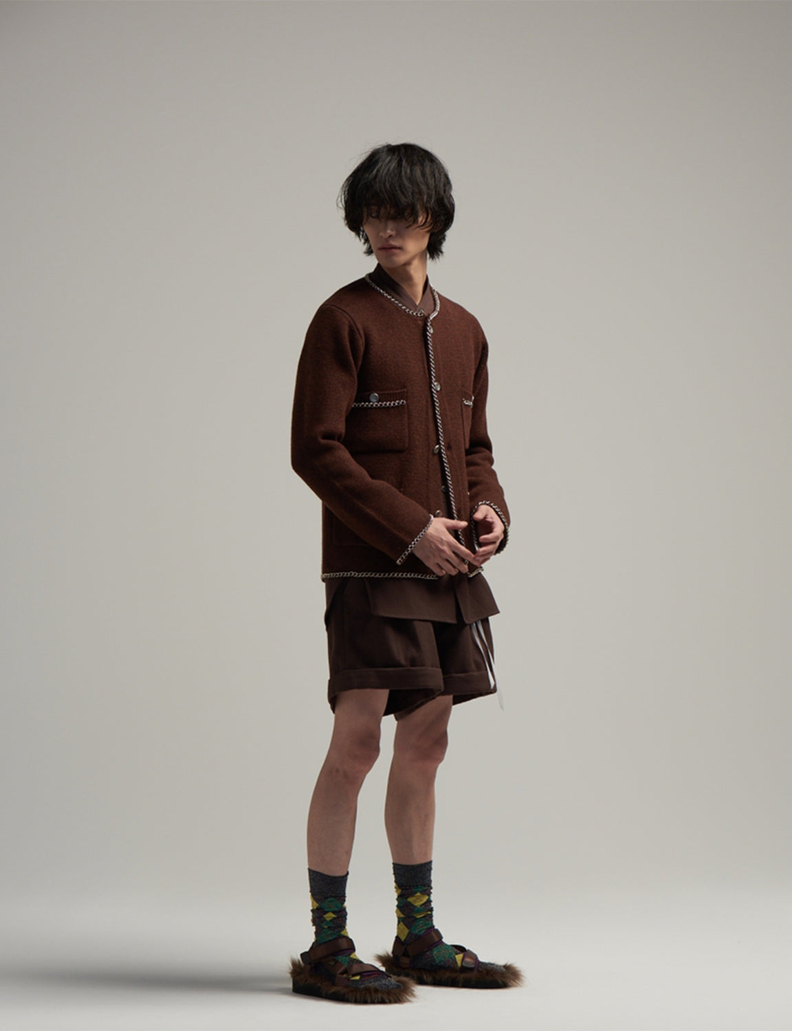 C – Brown