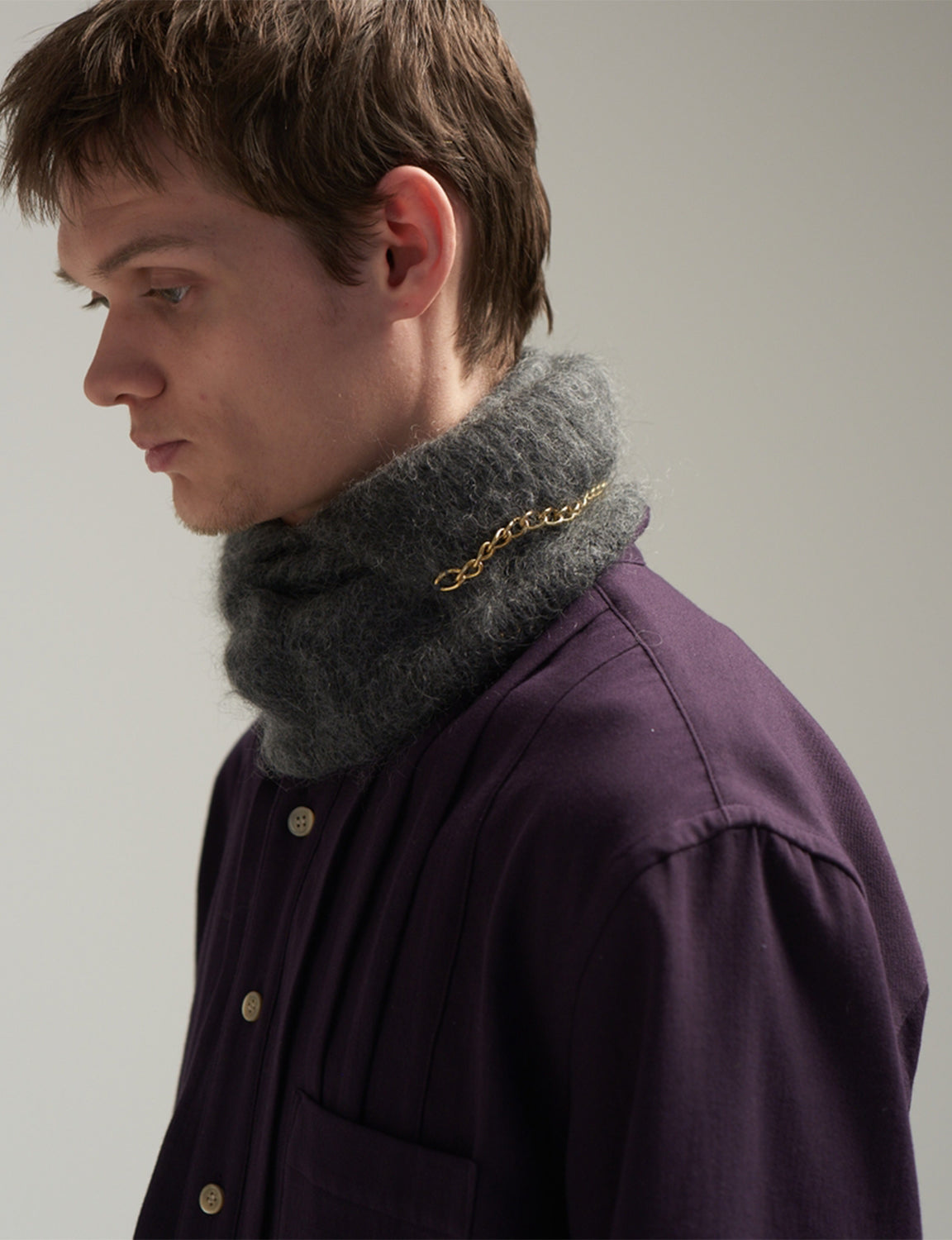 C-neck – Charcoal