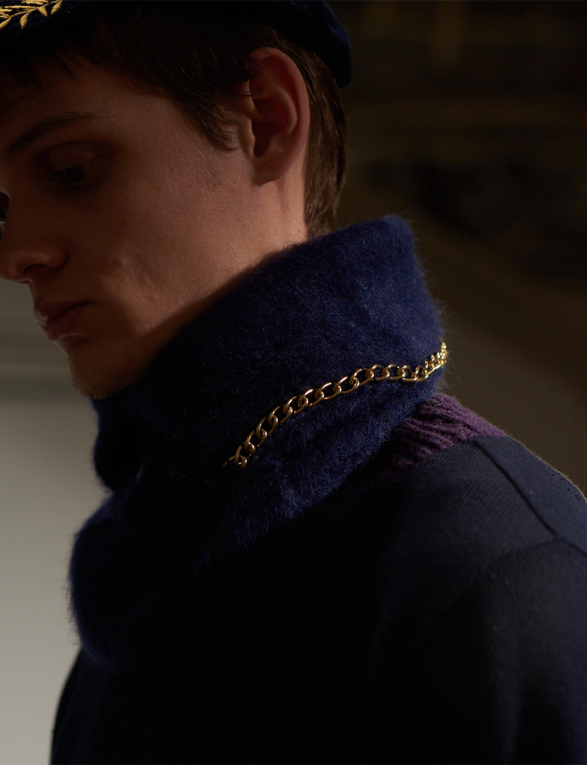 C-neck – Navy