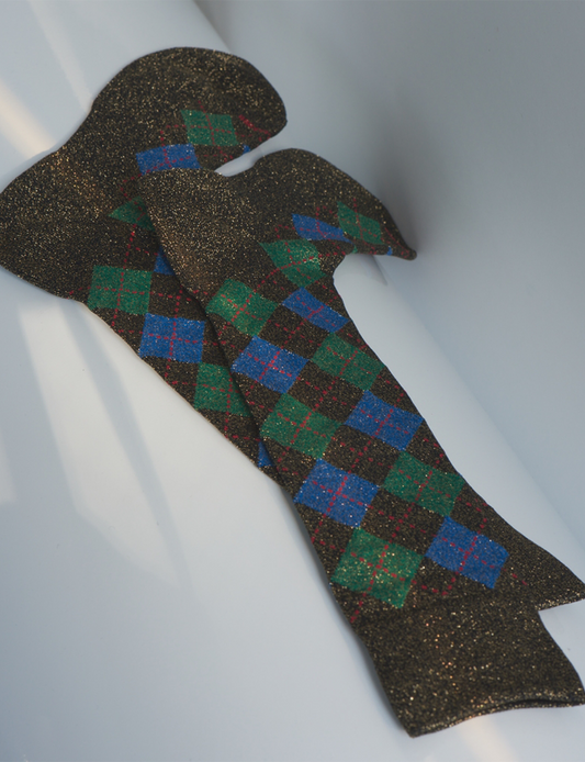 argyle – Blue