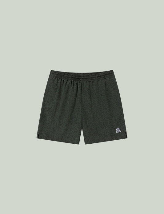 OG LEOPARD NYLON SHORTS
