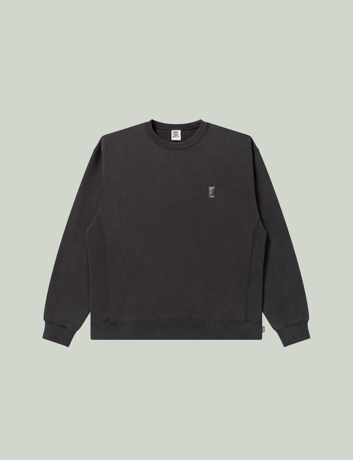 HWC EMBROIDERED PIGMENT DYED CREW SWEAT