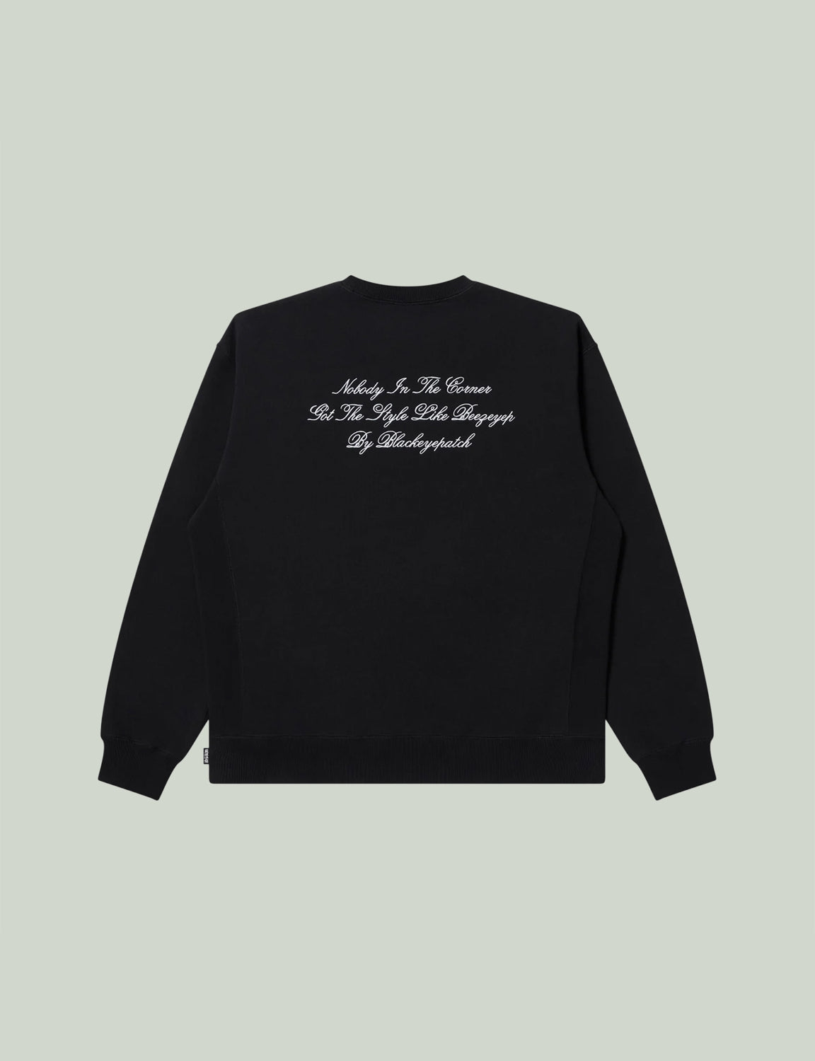 SERPENTINE SCRIPT CREW SWEAT