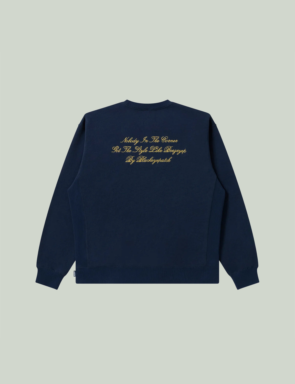 SERPENTINE SCRIPT CREW SWEAT