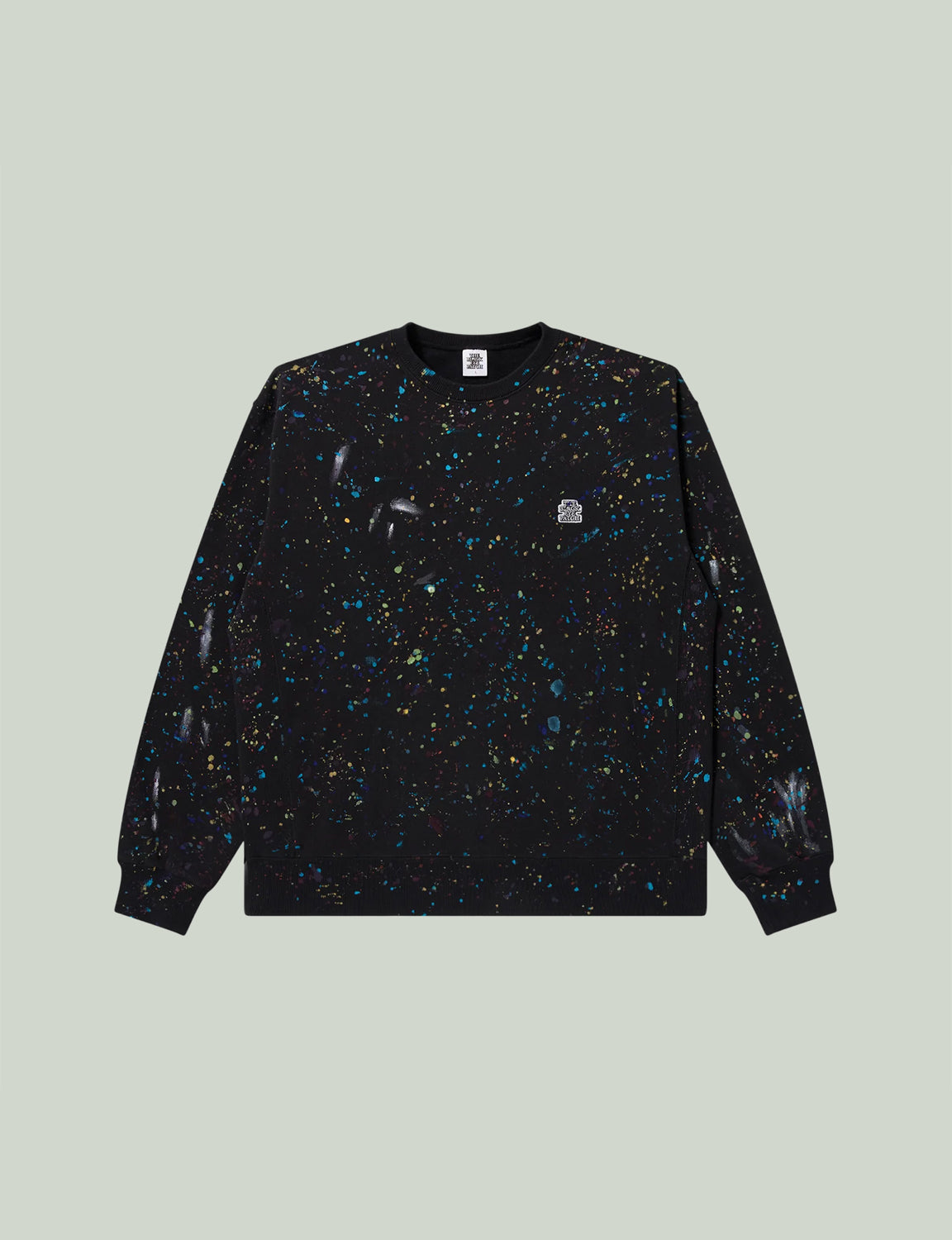 BlackEyePatch - SMALL OG PAINT SPLATTERED CREW SWEAT – The