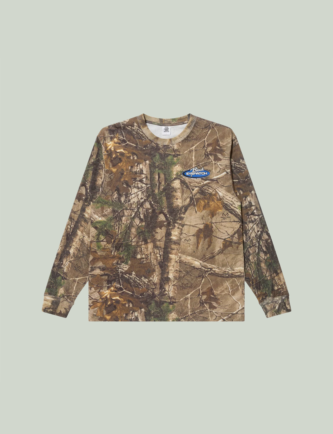 REAL TREE TEAM LOGO L/S TEE