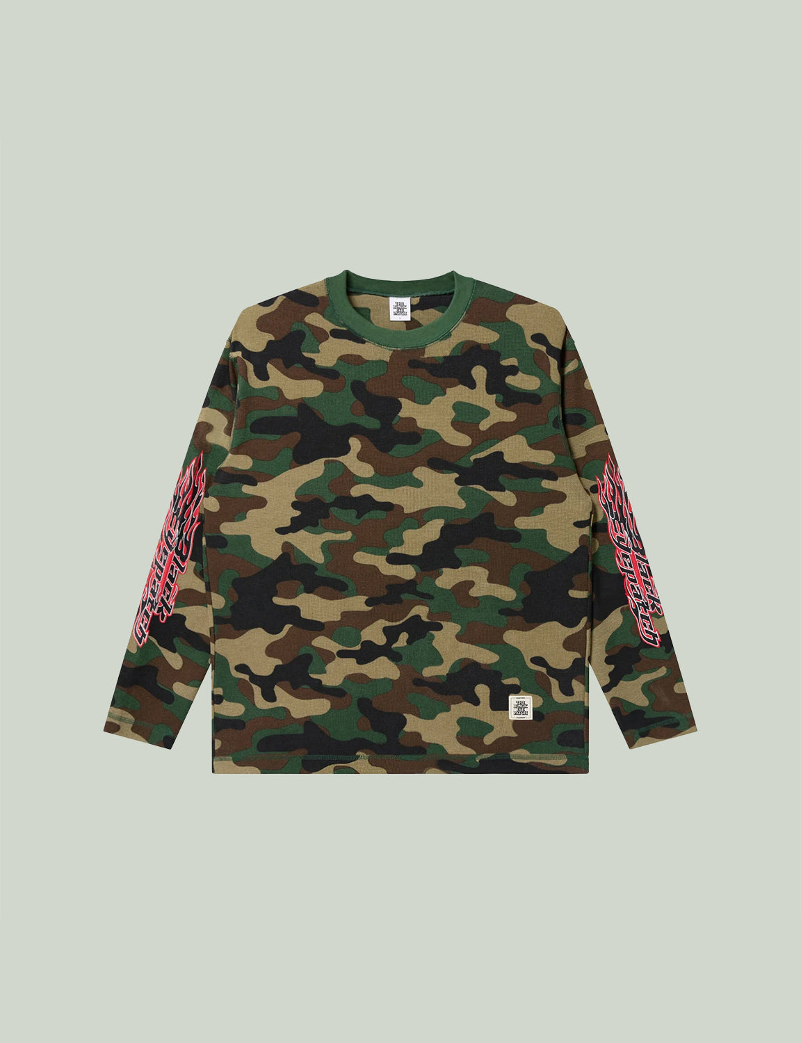 FLAME LOGO THERMAL L/S TEE