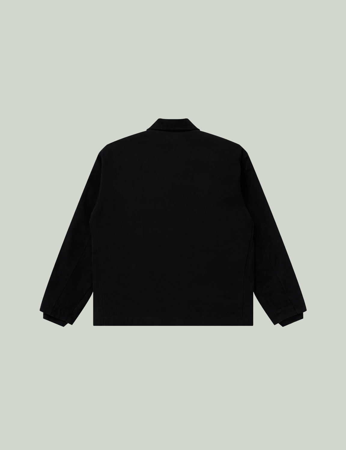 LEATHER PATCHED DUCK JACKET