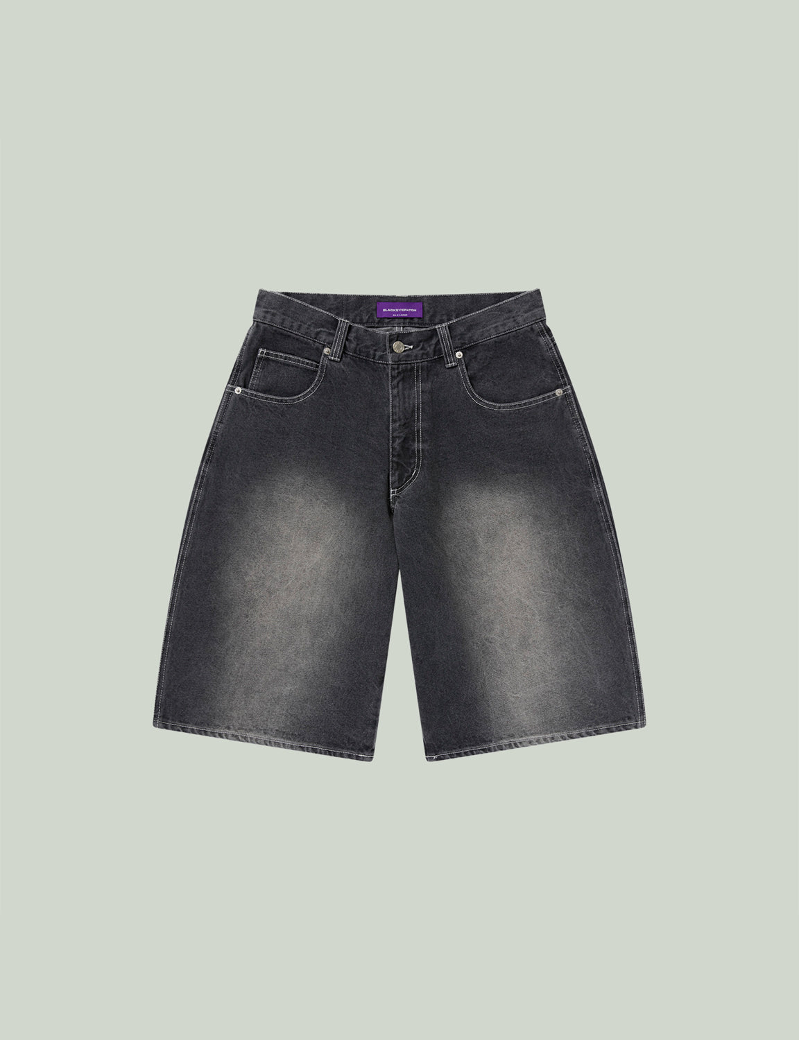 OG DRAGON BAGGY DENIM SHORTS