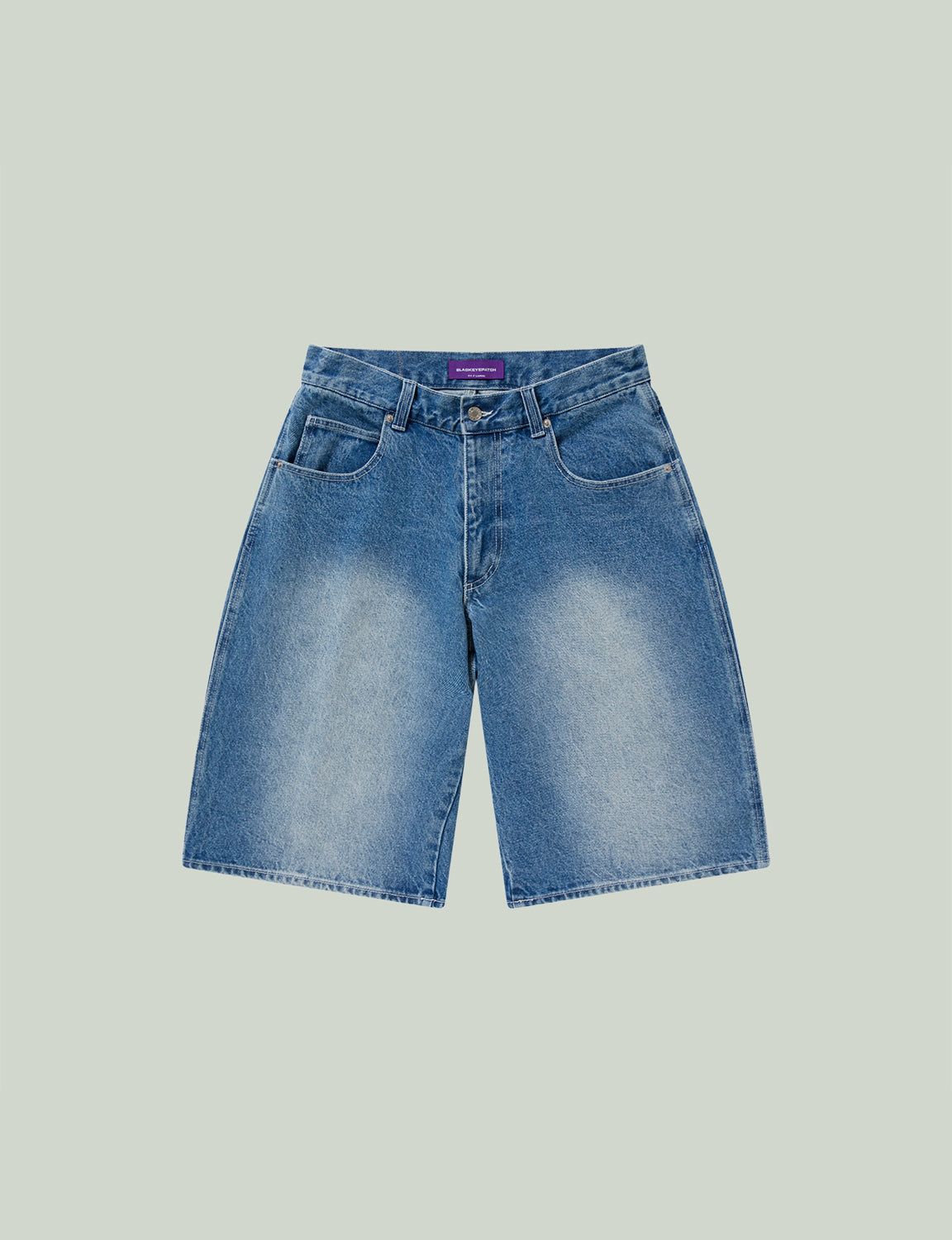 OG DRAGON BAGGY DENIM SHORTS