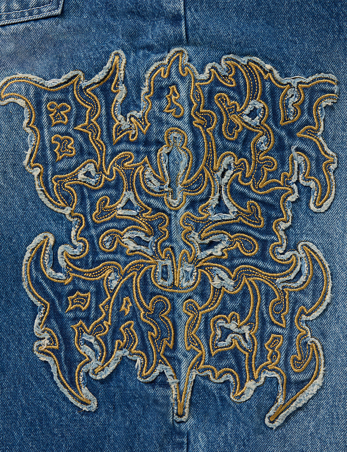 METAL LOGO EXTRA BAGGY JEANS
