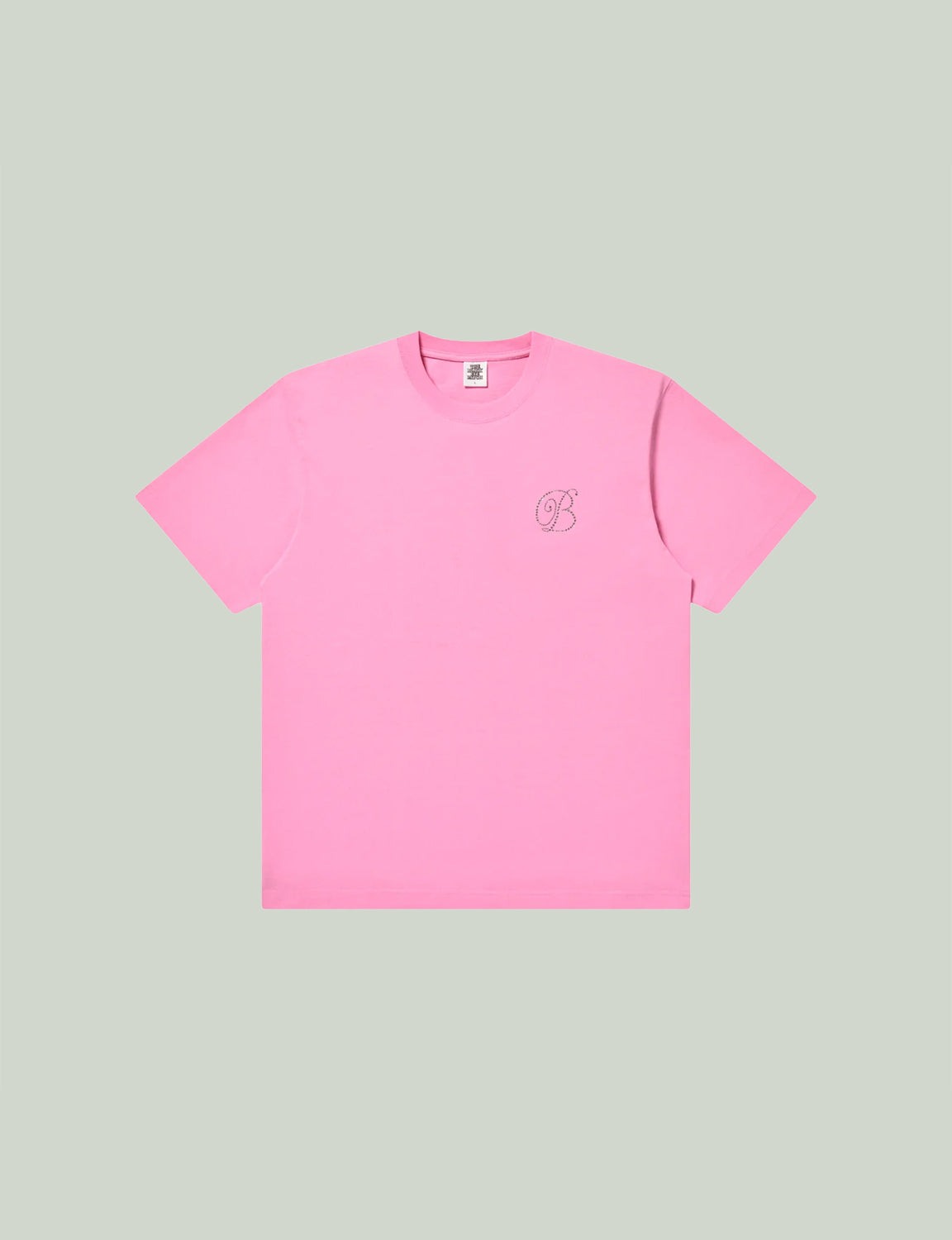 RHINESTONE B EMBLEM TEE