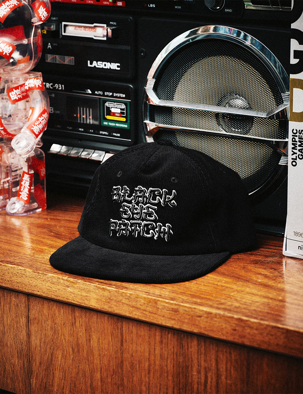 KANJI LOGO CORDUROY CAP