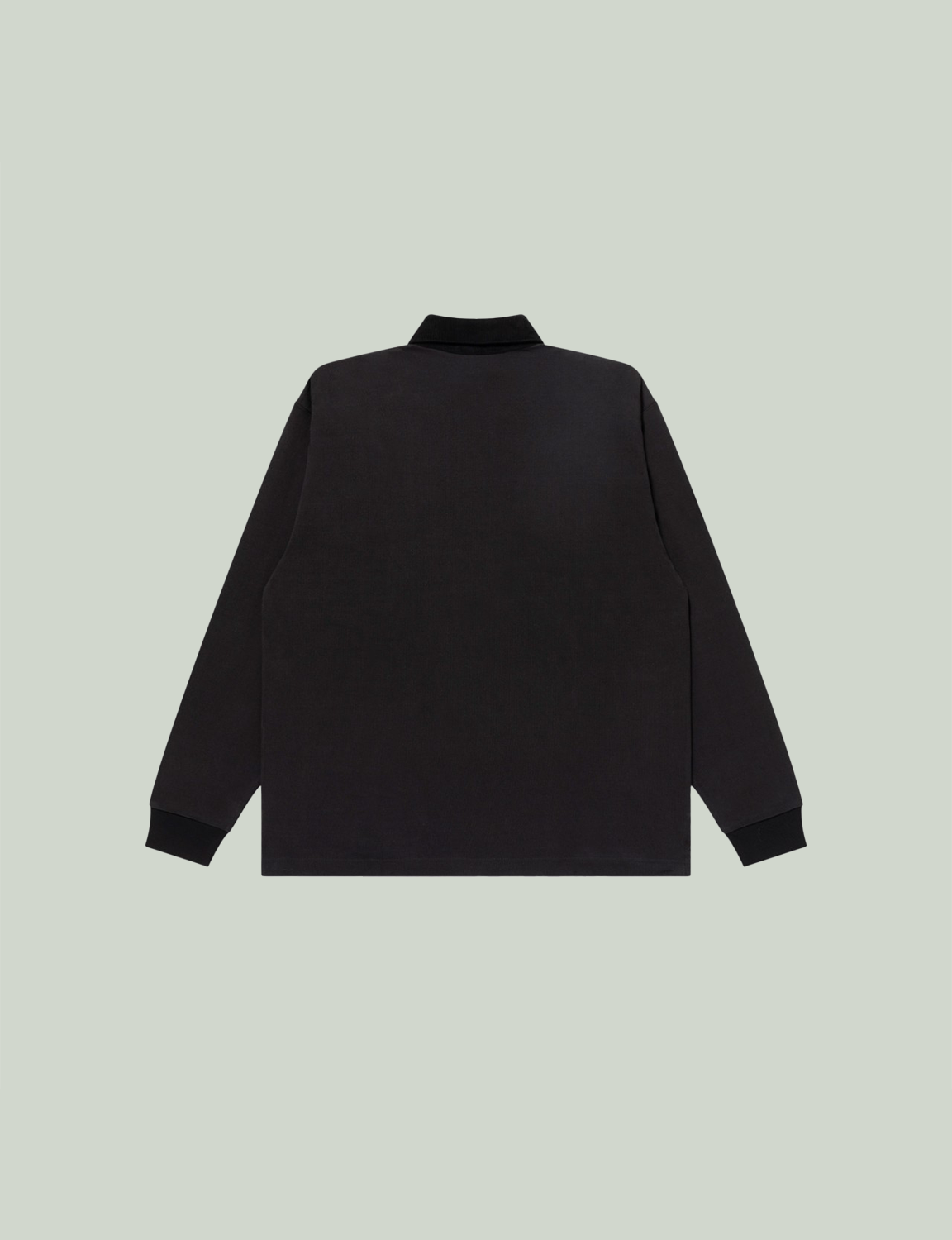 OE LOGO CORDUROY COLLARED RUGBY SHIRT