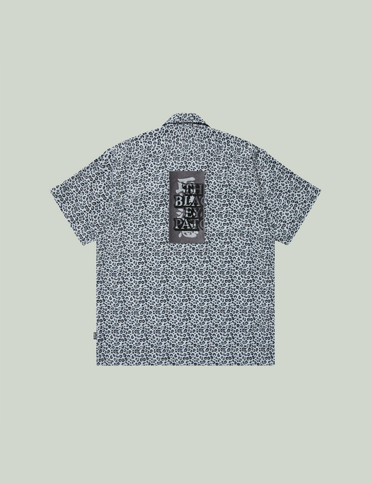 LEOPARD HWC OPEN COLLARED S/S SHIRT
