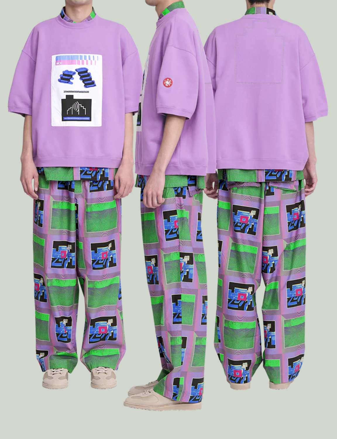 AS Staircase4 SHORT SLEEVE CREW NECK