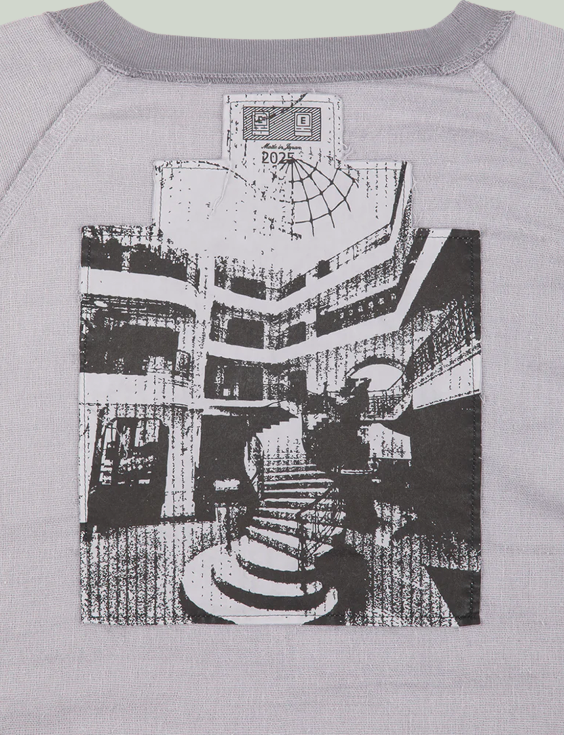 OVERDYE RAGLAN GAUZE LONG SLEEVE